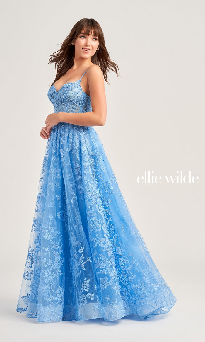 Ellie Wilde Designer Prom Ball Gown EW35226